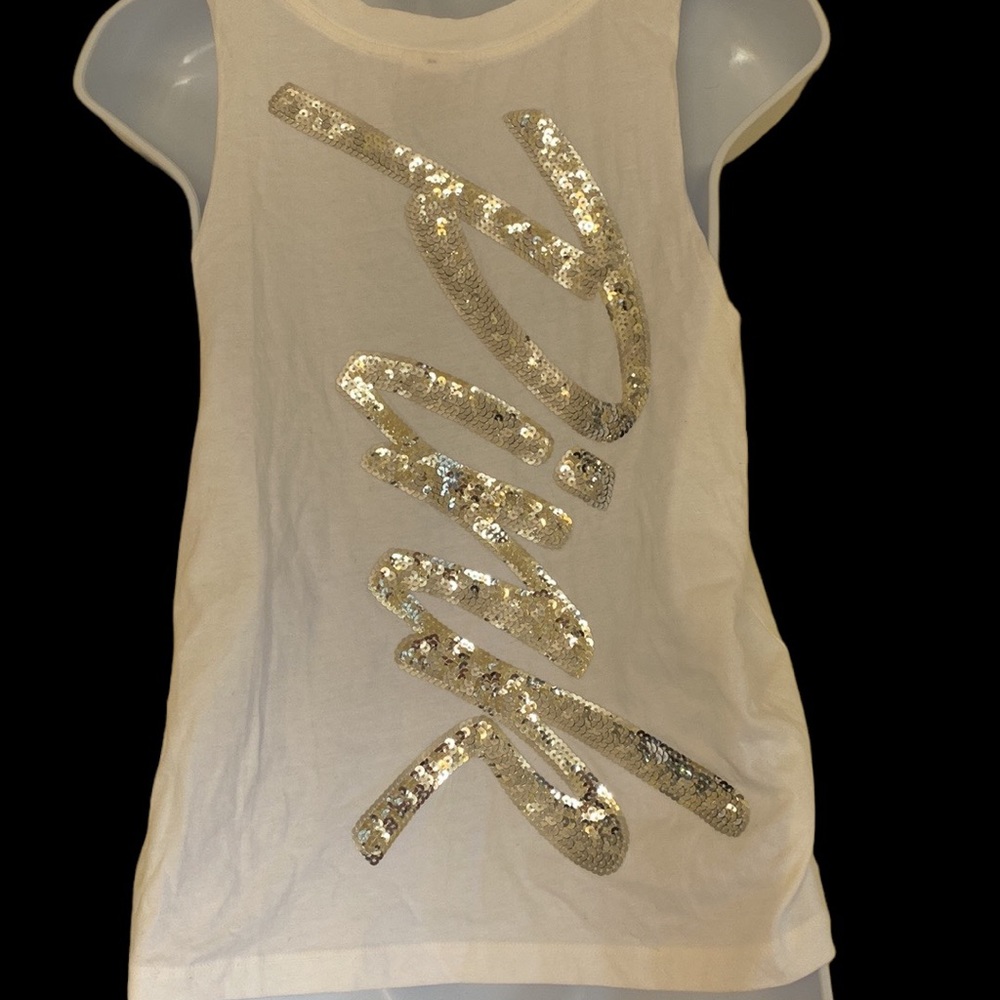 PINK bling tank top- old collection NlA